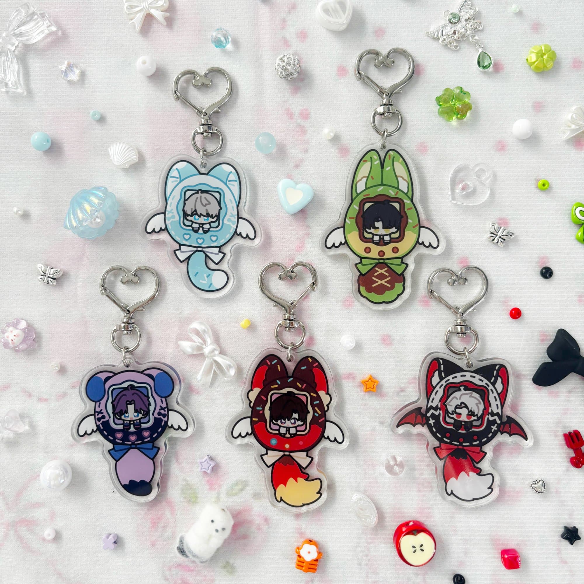 Love and Deepspace Acrylic Keychain