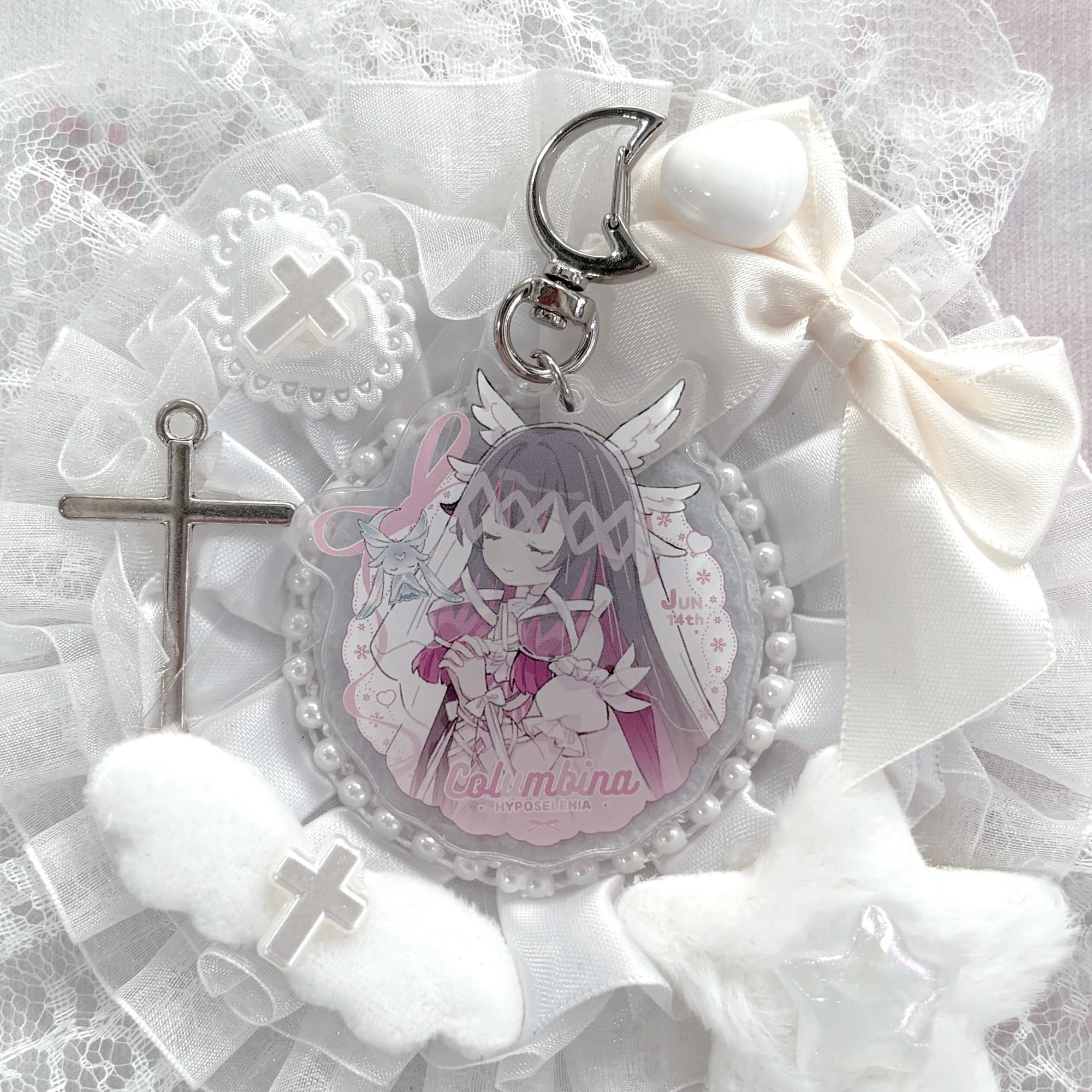 Columbina Acrylic Keychain