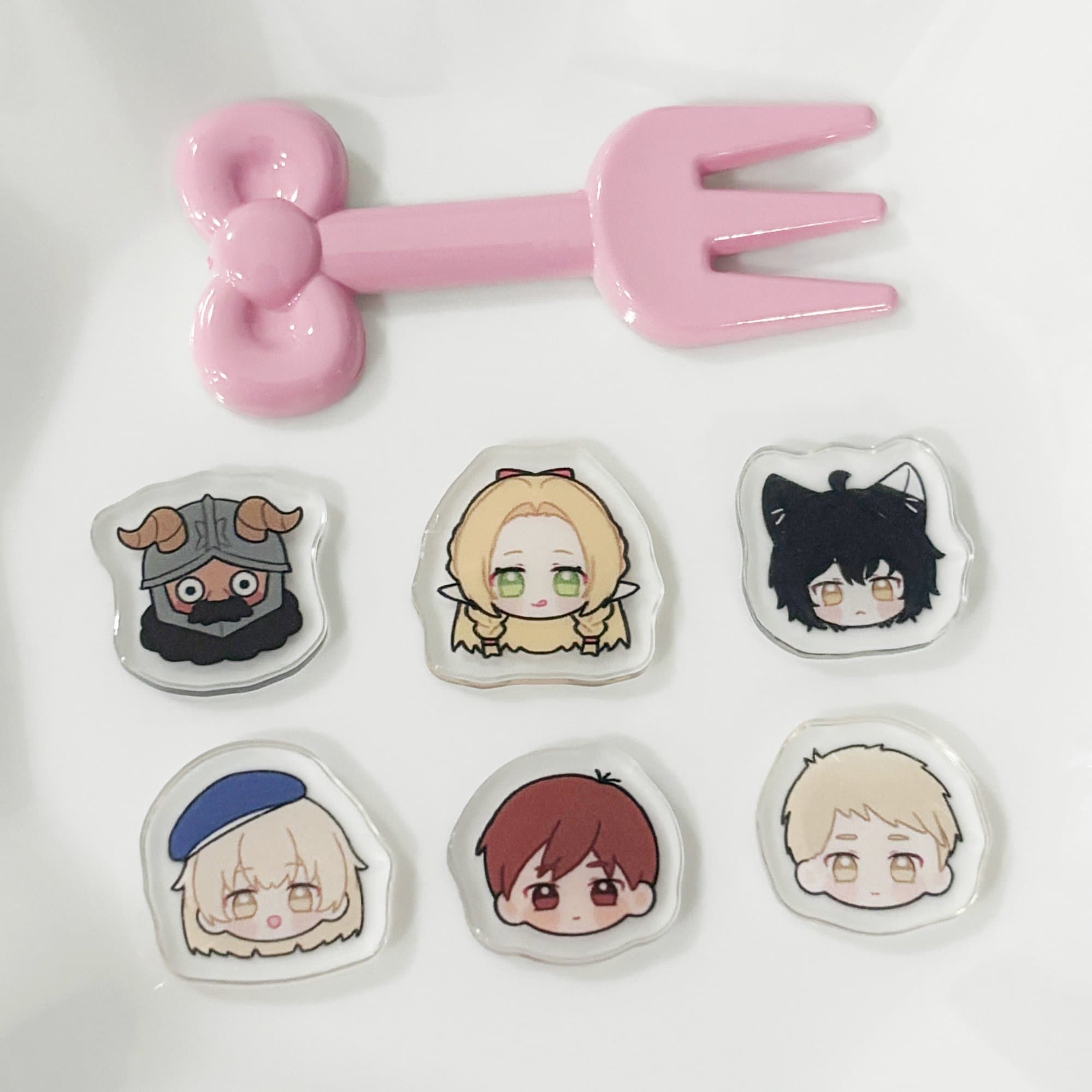 Delicious in Dungeon Acrylic Chips