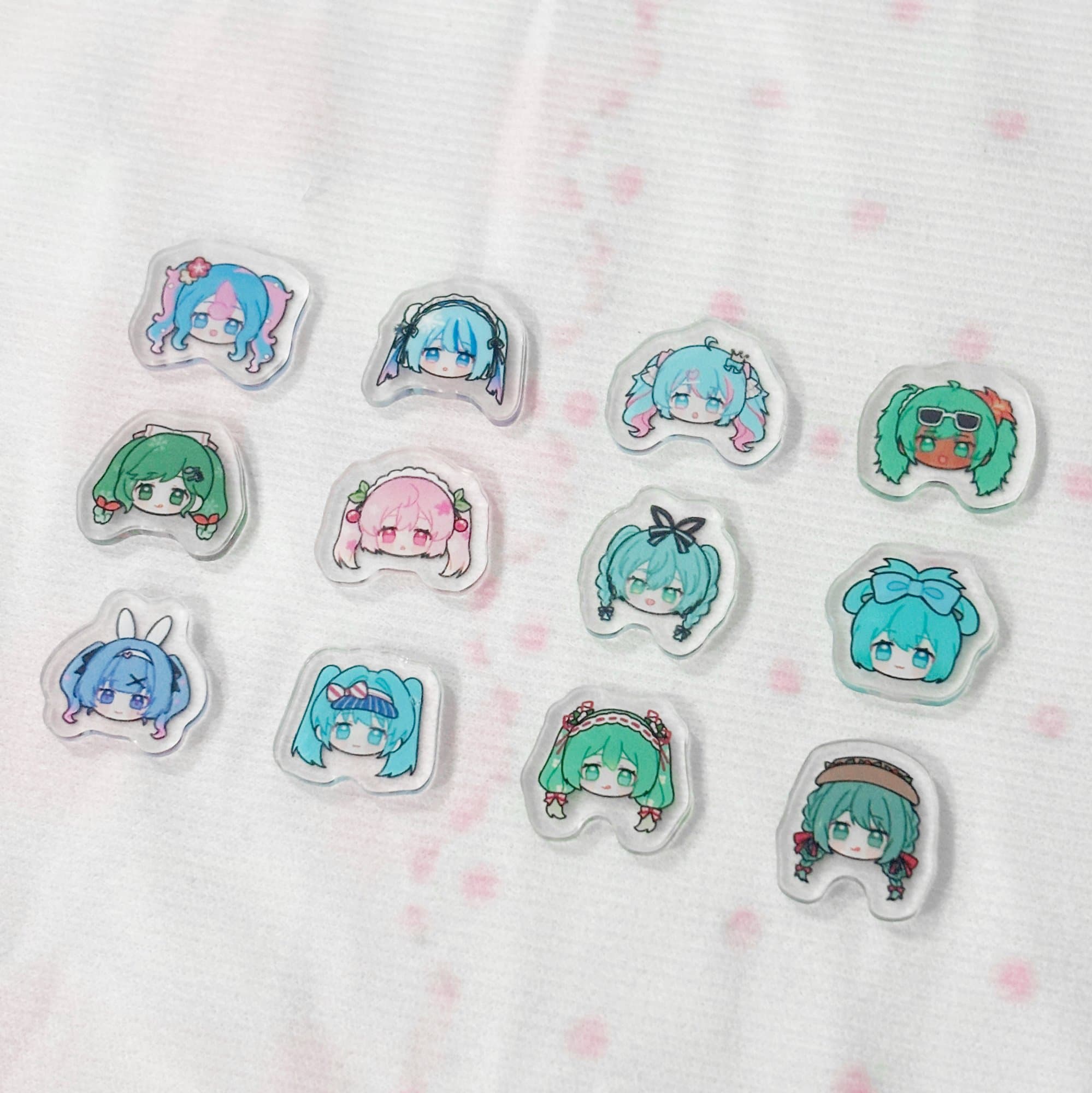 Hatsune Miku Acrylic Chips