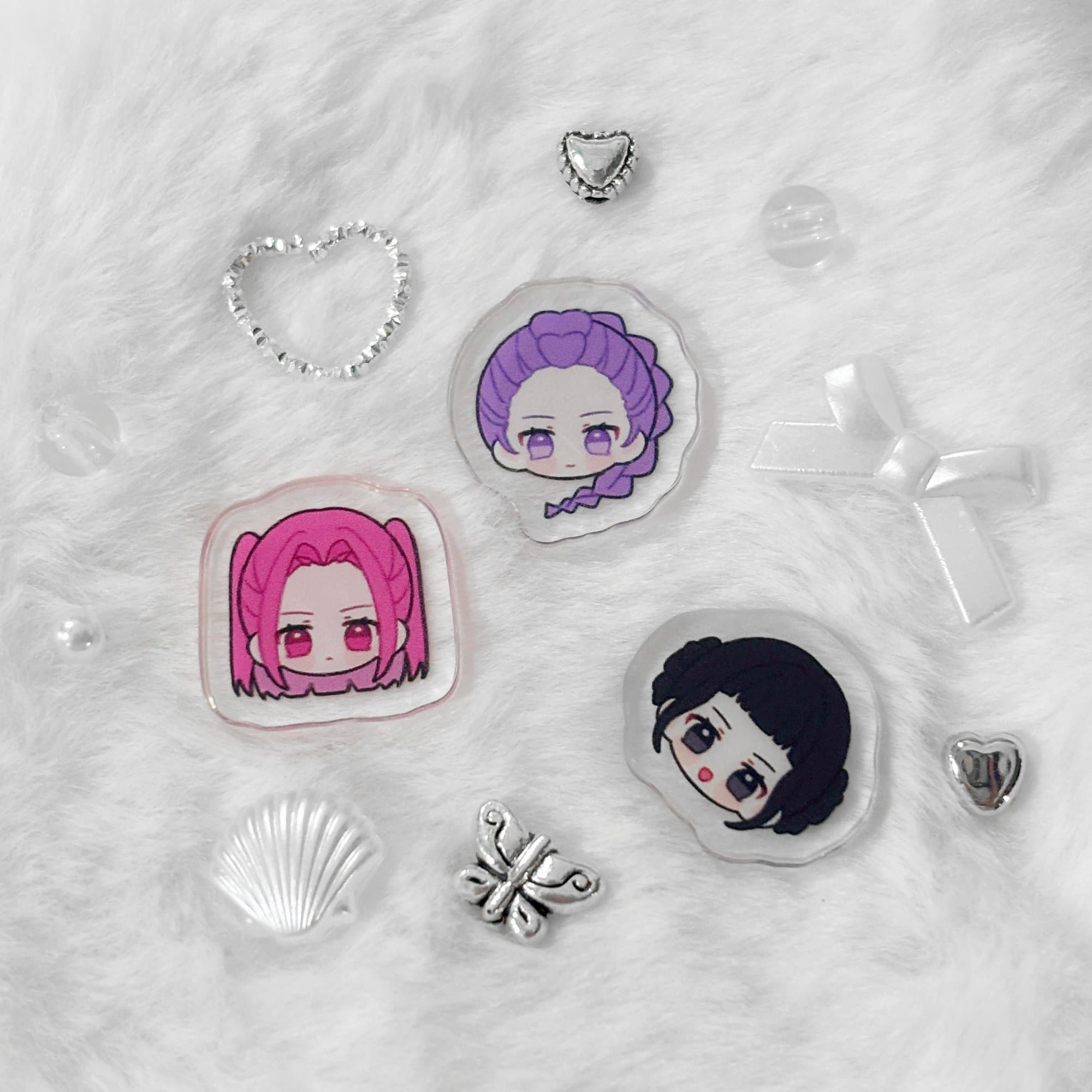 KPop Demon Hunters Acrylic Chips