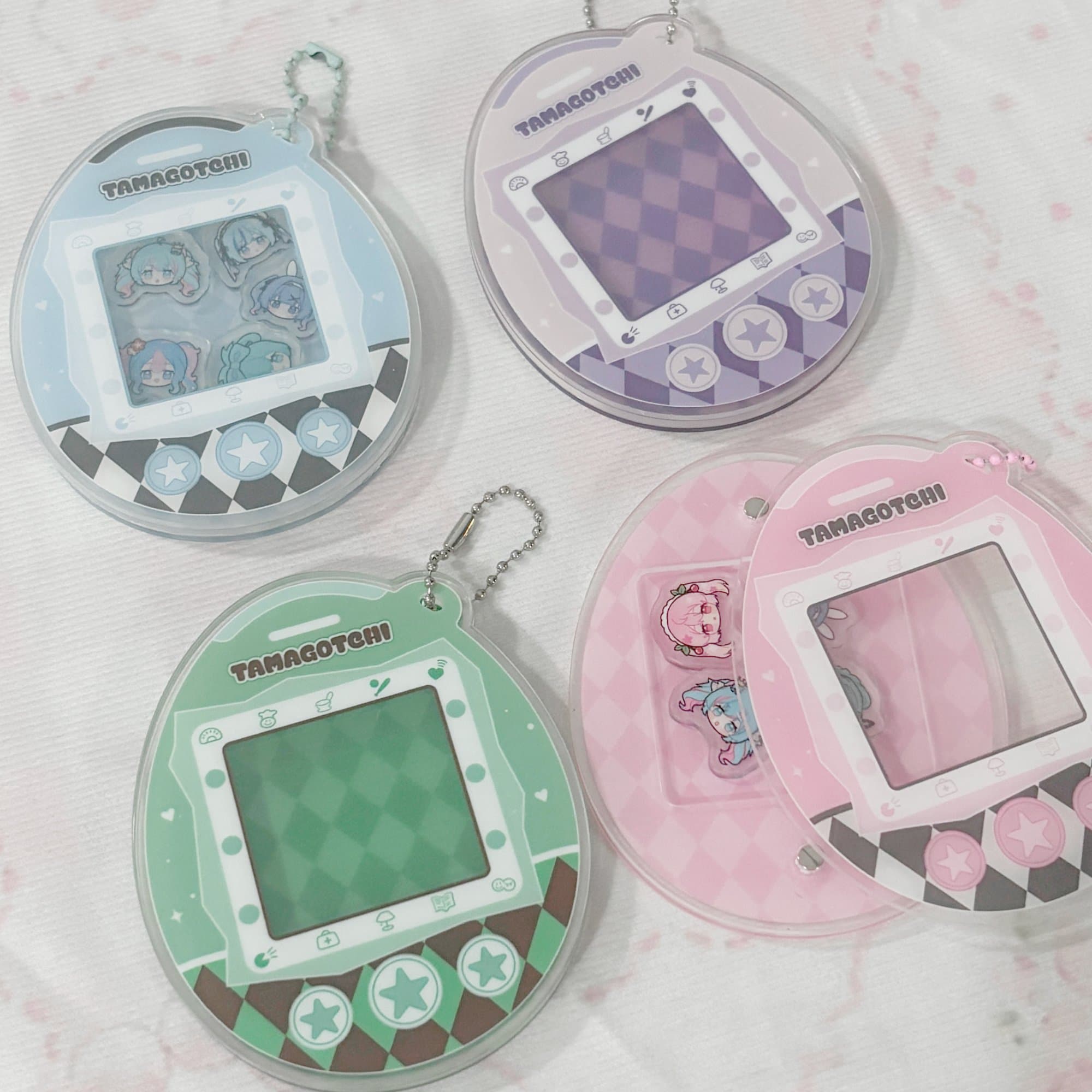 Tamagotchi Acrylic Shaker Case