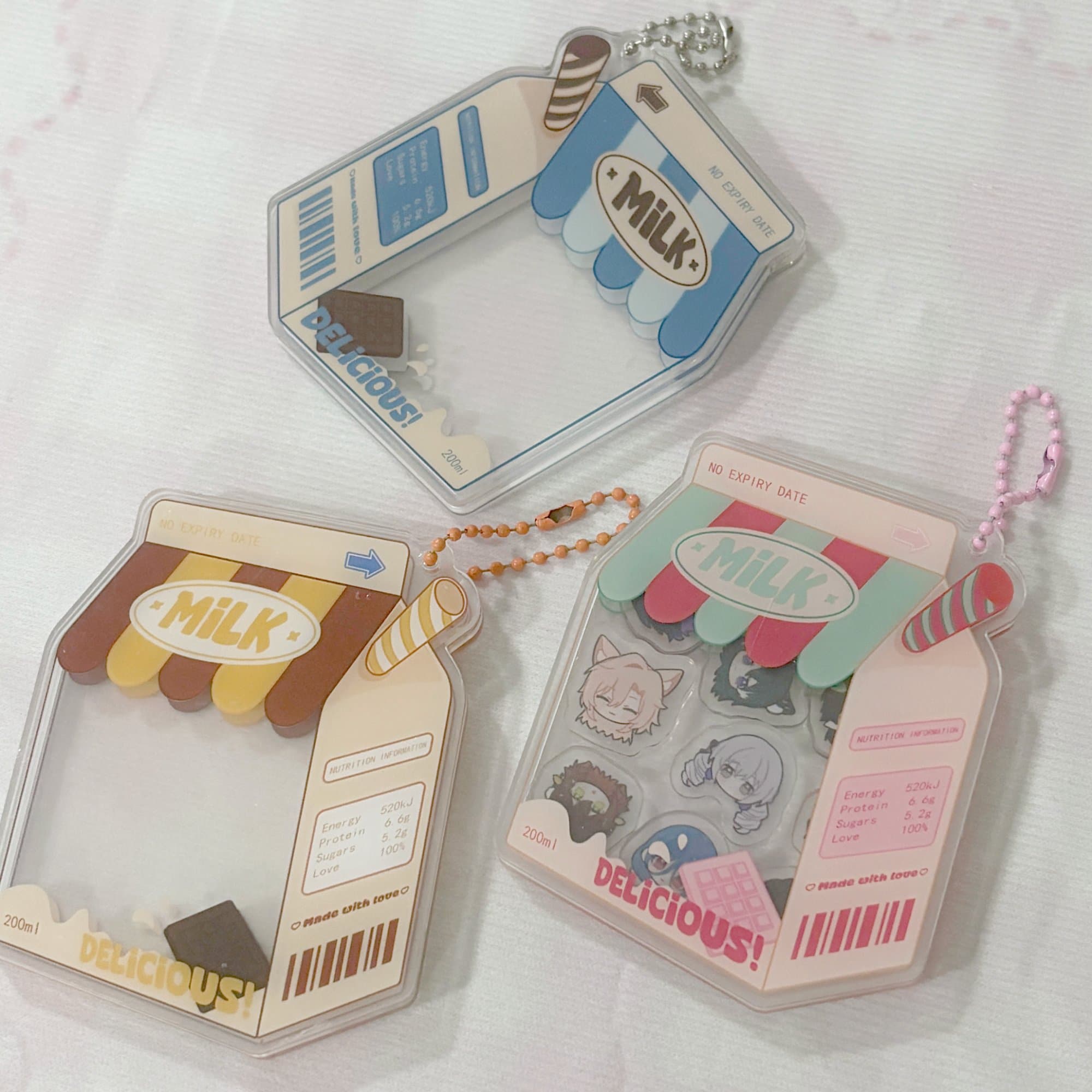 Milk Box Acrylic Shaker Case