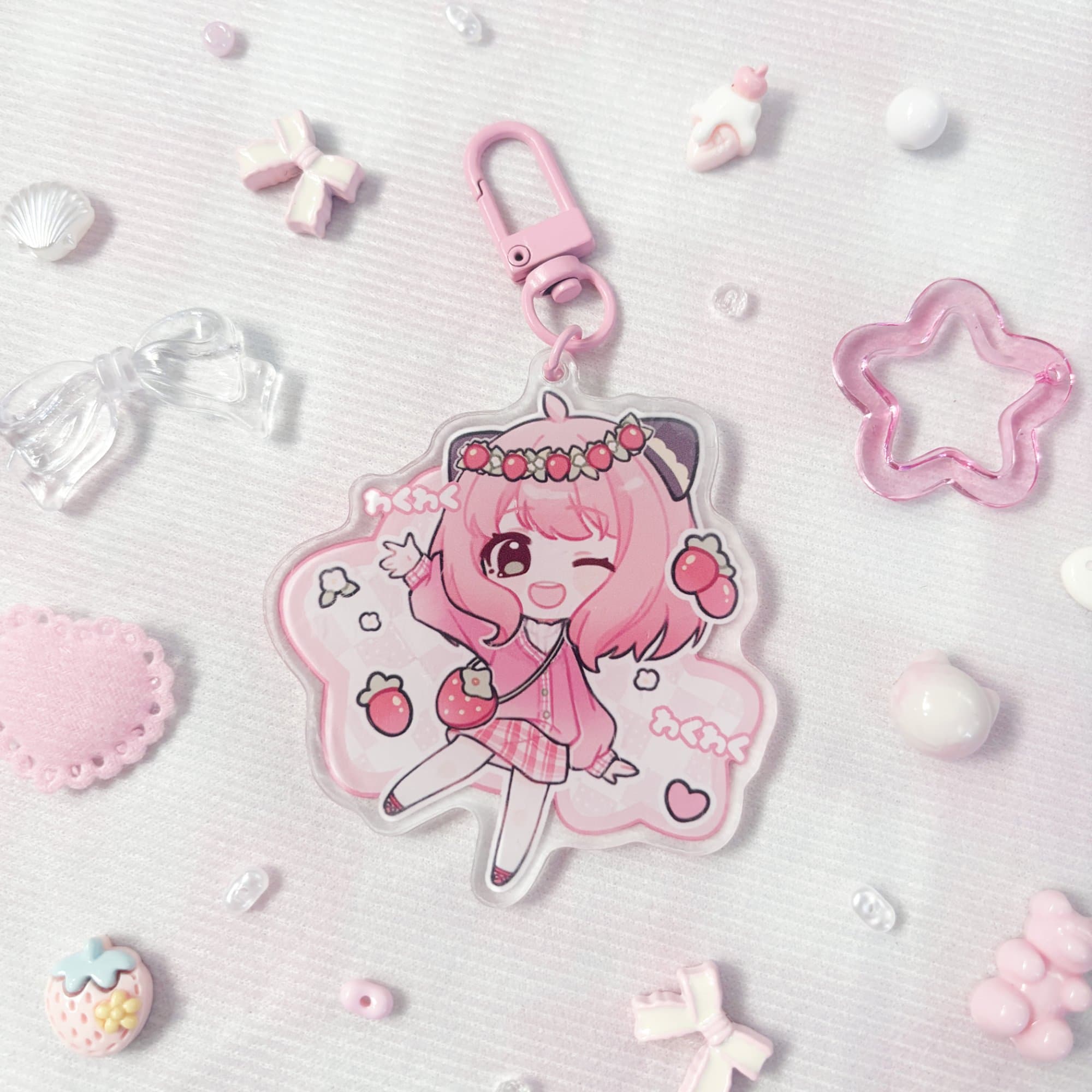 Anya Acrylic Keychain