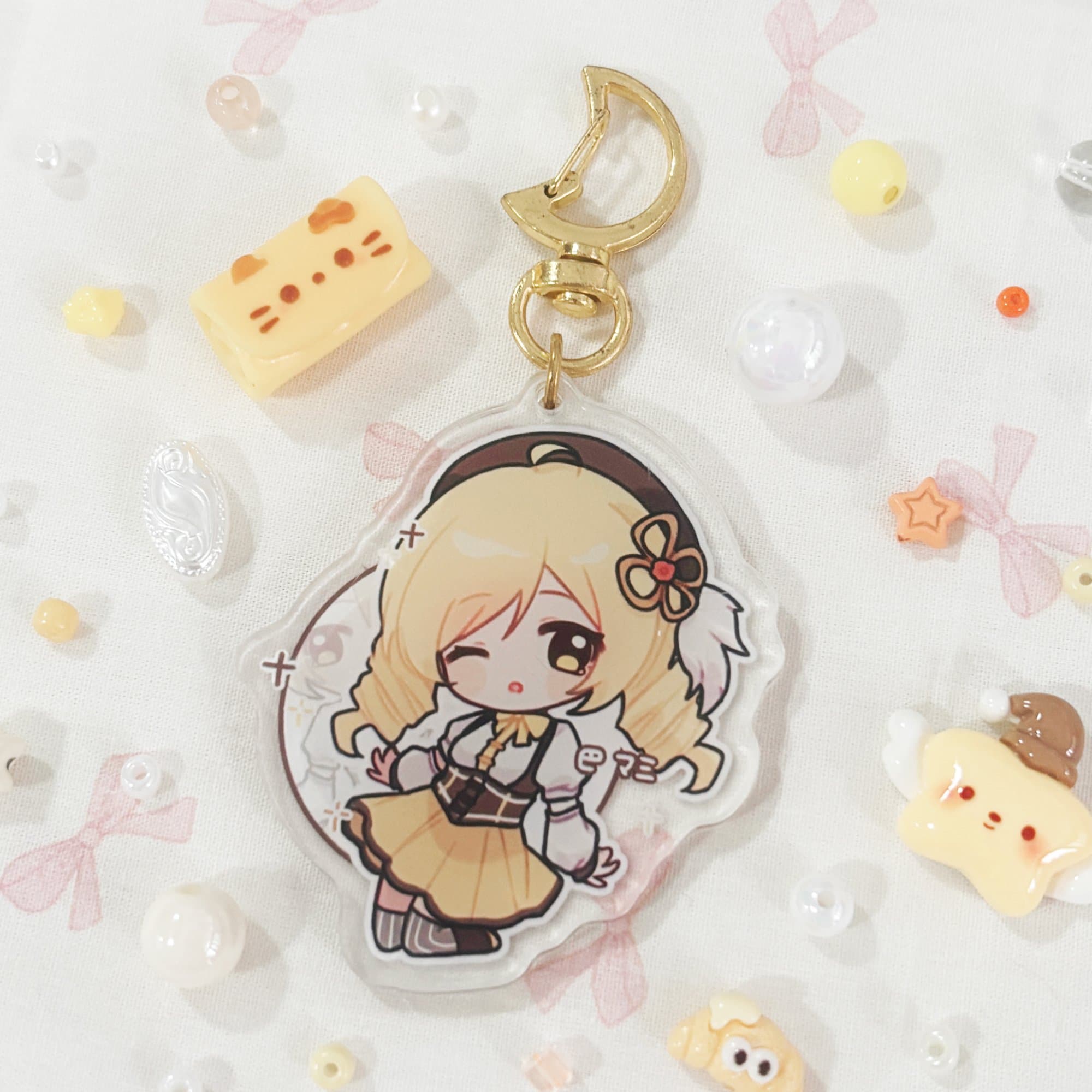 Tomoe Mami Acrylic Keychain