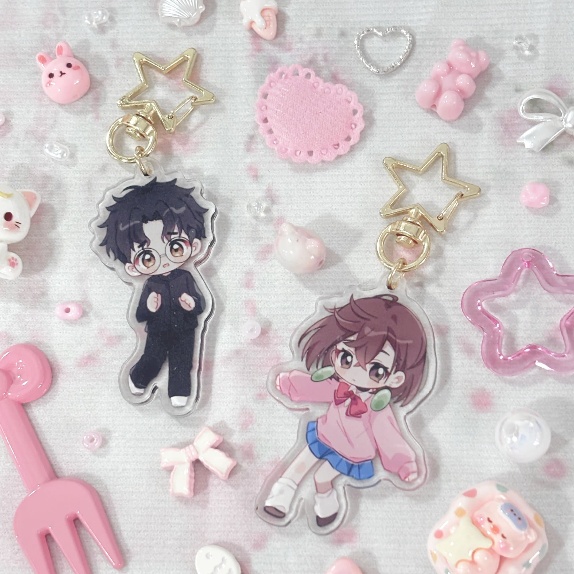 Dandadan Acrylic Keychain