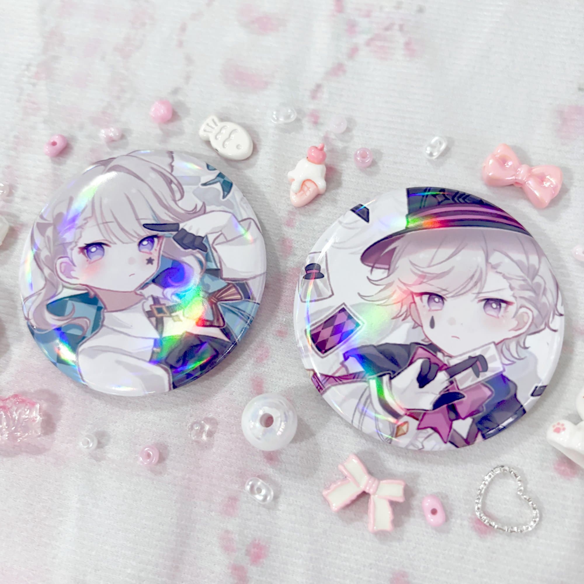 Lynette&Lyney Small Badges