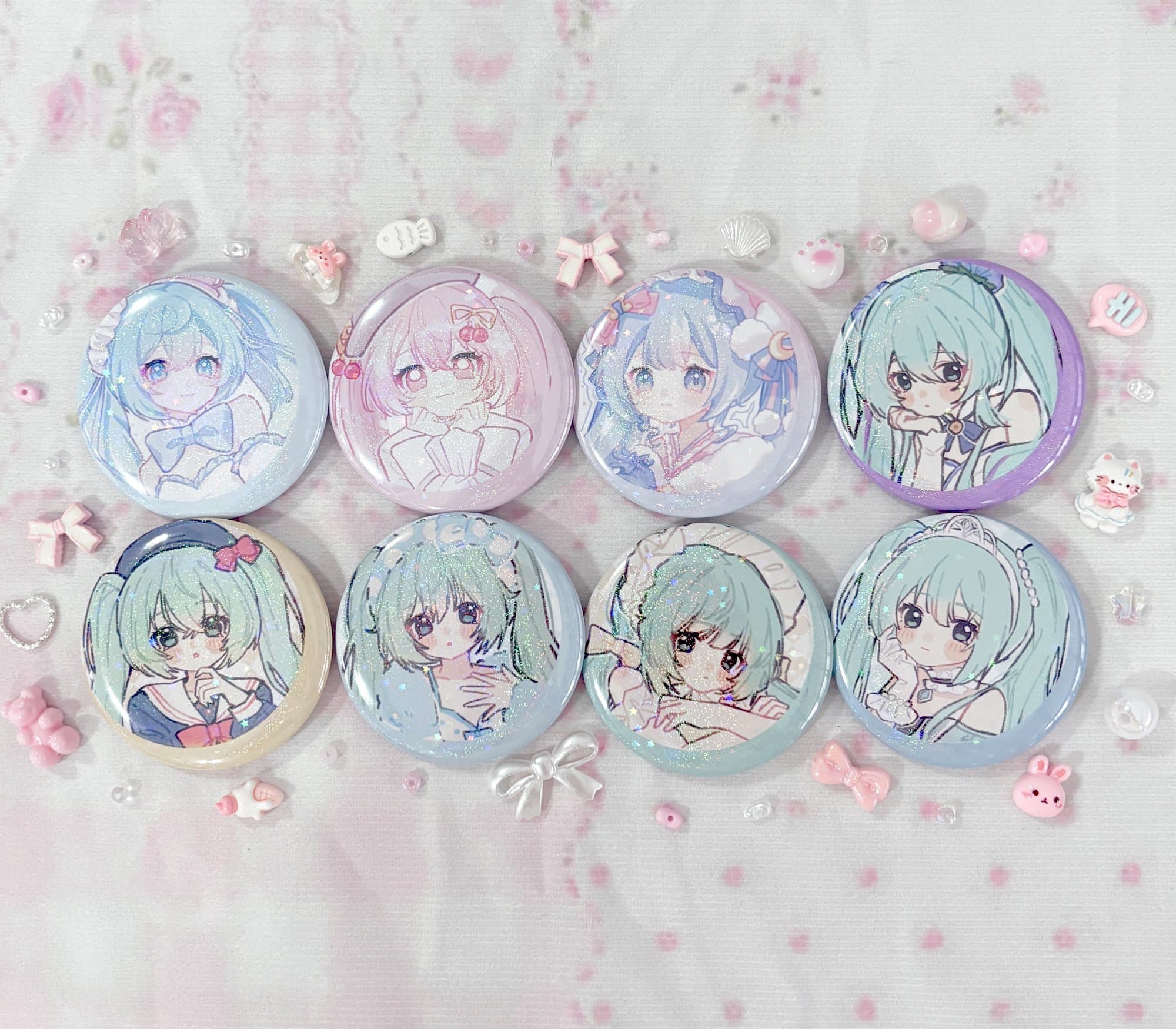 Hatsune Miku Small Badges