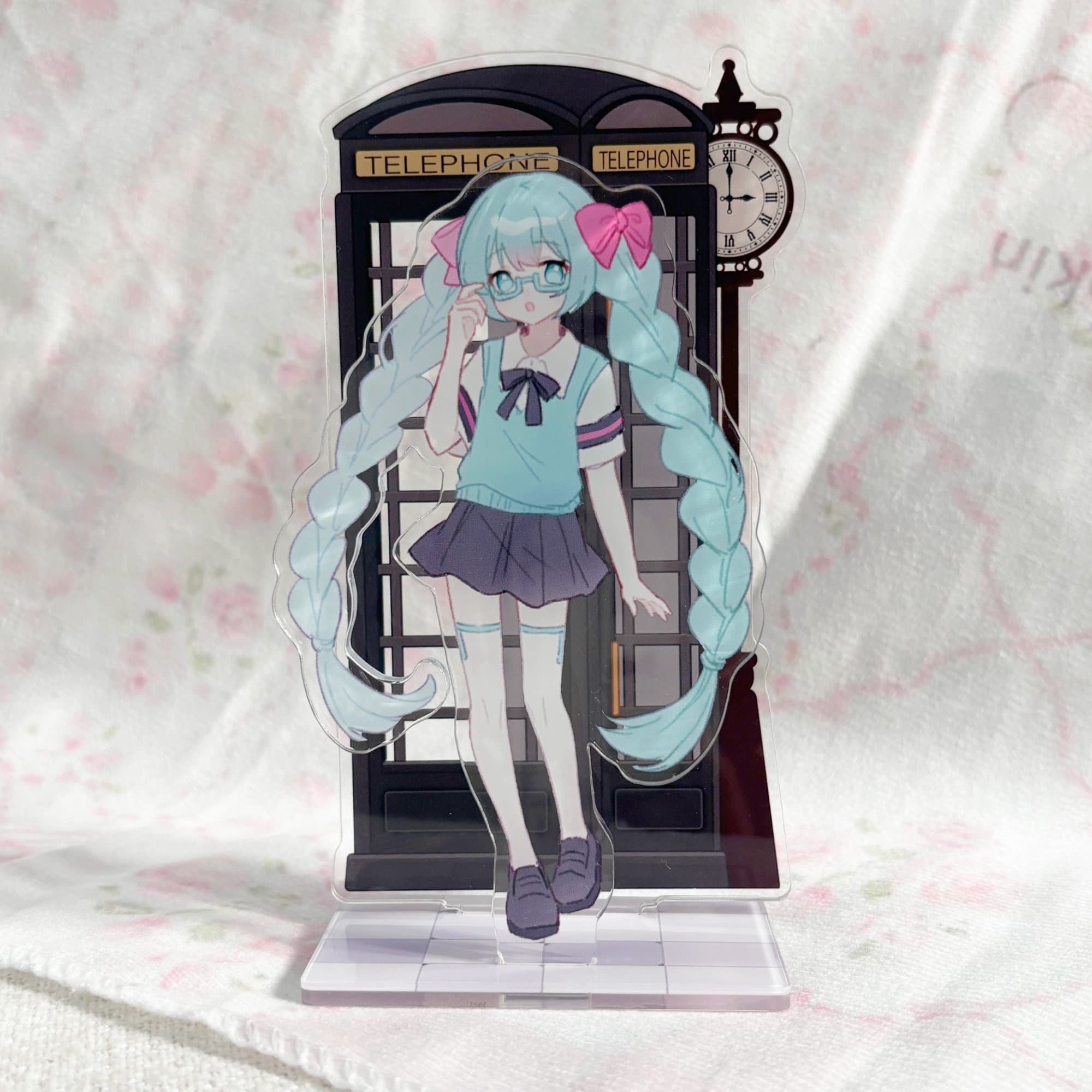 Telephone Booth Miku Standee