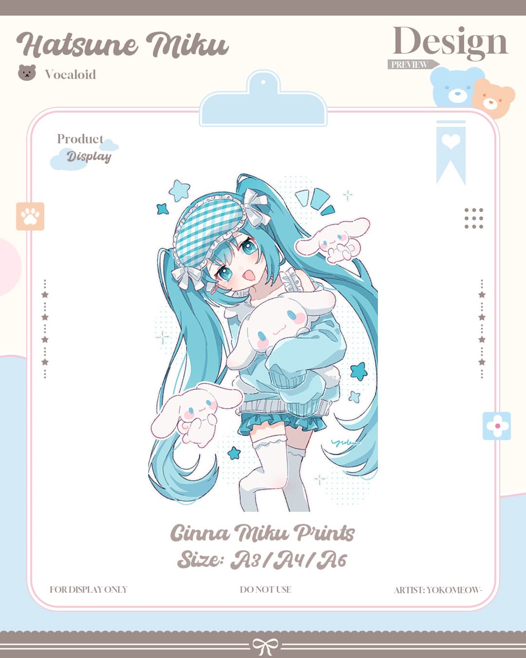 Cinna Miku Prints