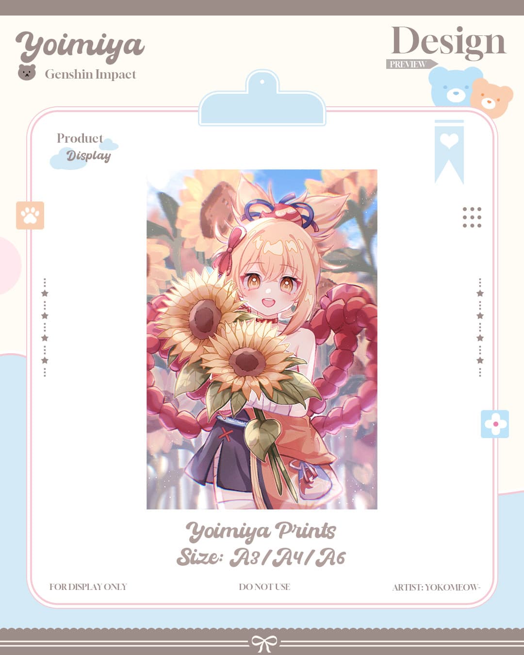 Yoimiya Prints