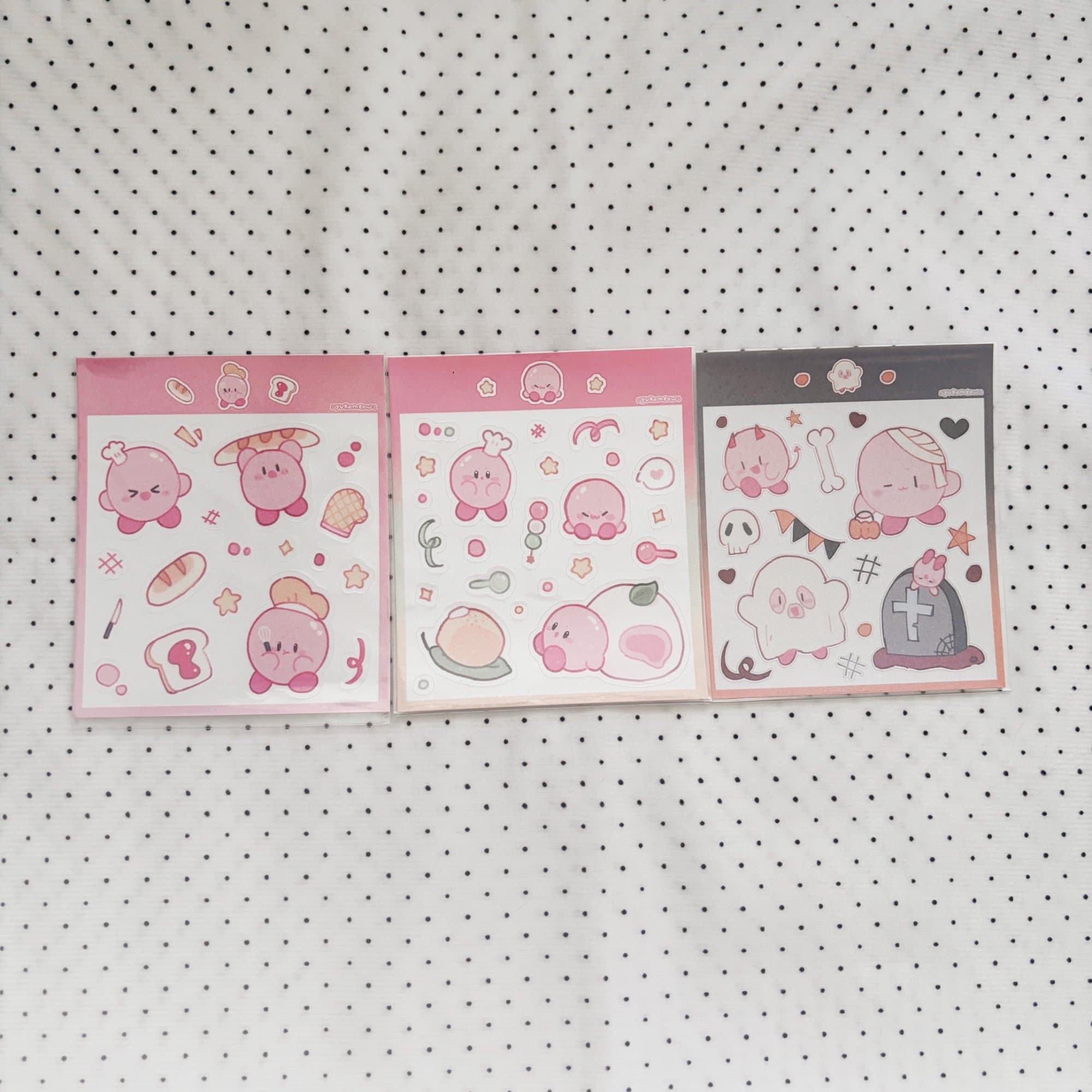 Kirby Sticker Sheet